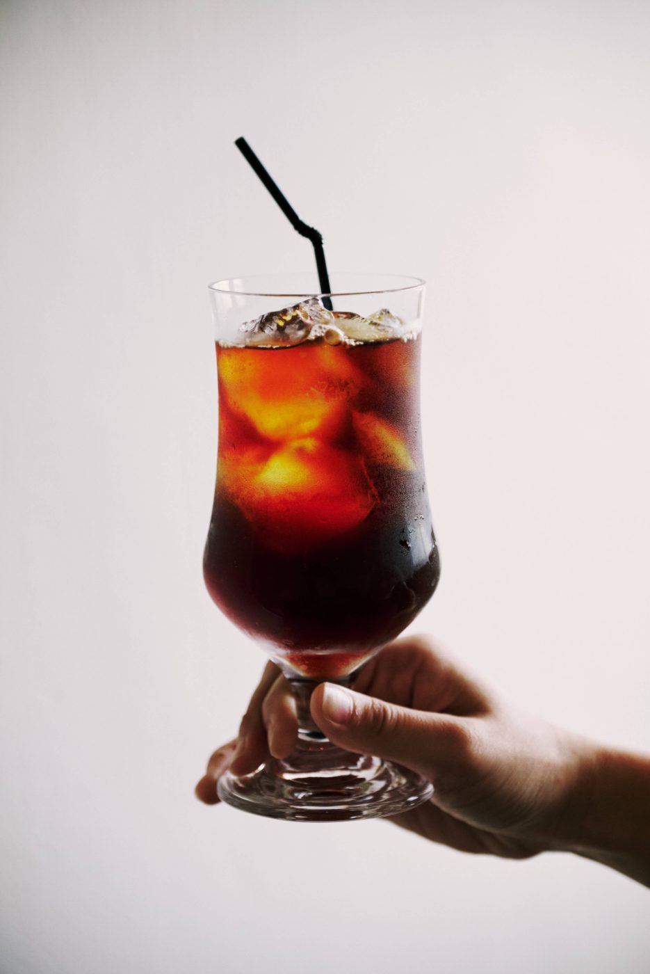 沖縄 カフェのメニュー撮影 アイスコーヒー